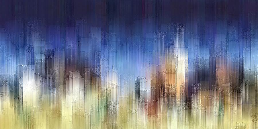 Skyscraper Digital Art - My City Dreams by David Manlove