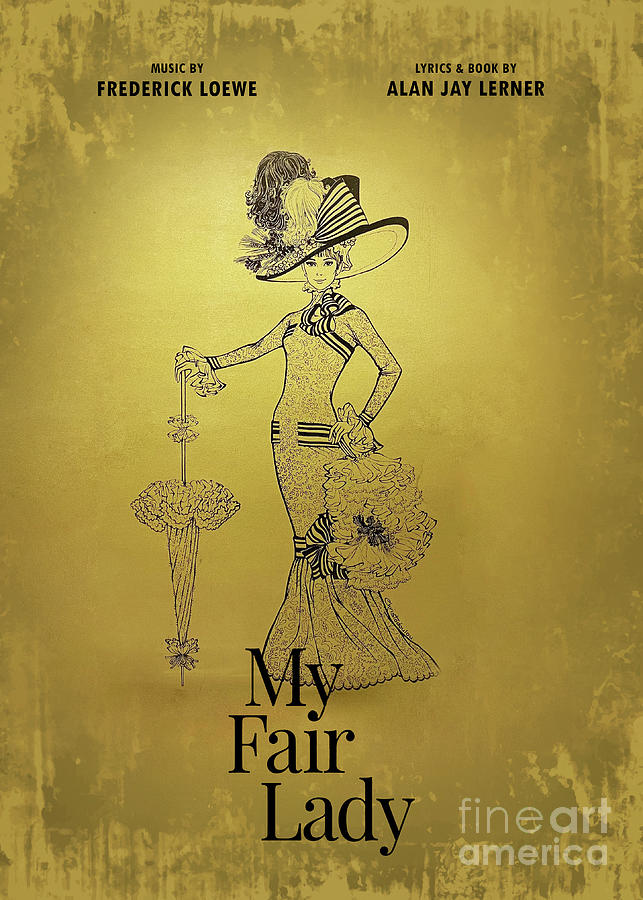 Broadway Digital Art - My Fair Lady by Bo Kev