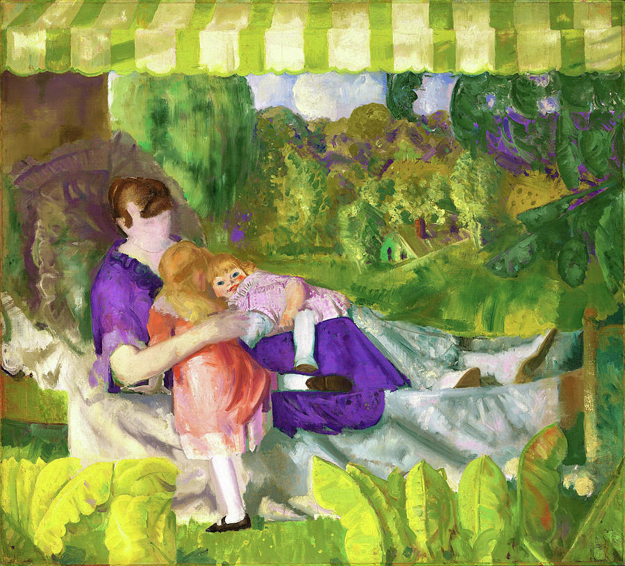 My Family Painting - My Family - Digital Remastered Edition by George Wesley Bellows My Family Painting - My Family - Digital Remastered Edition by George Wesley Bellows
