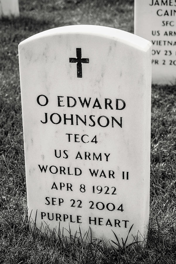 My Fathers Grave Photograph by Don Johnson
