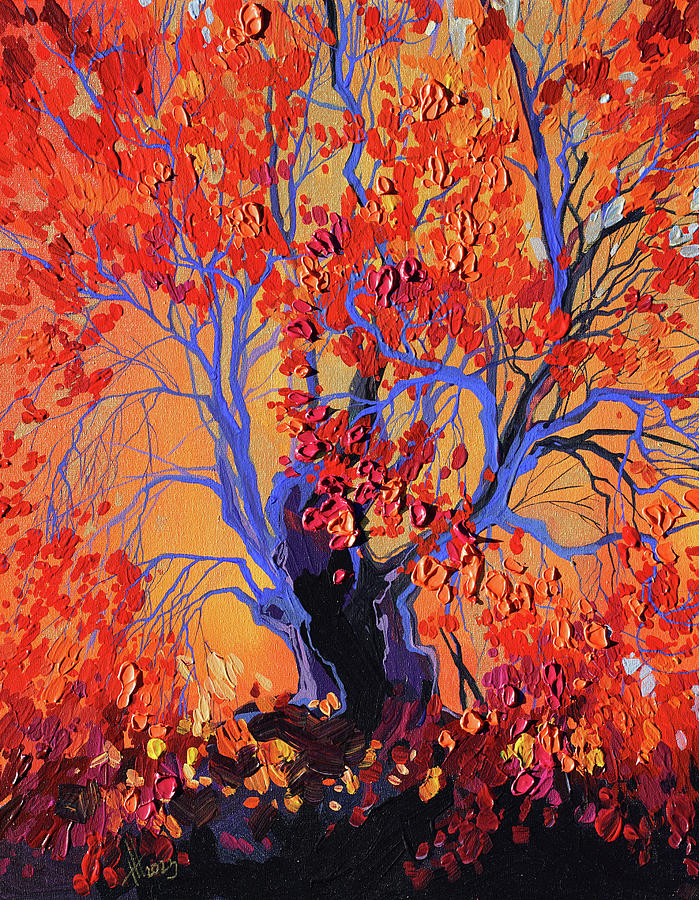 My favorite beech Painting by Anastasia Trusova - Fine Art America