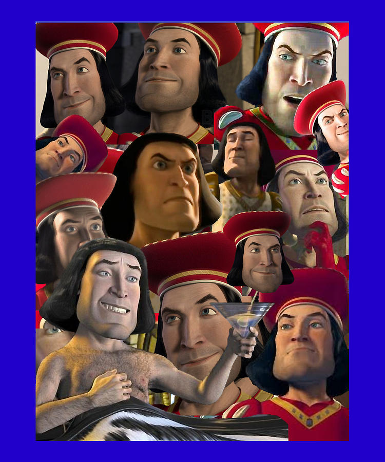 My Favorite People Lord Farquaad Lord Farquaad Homage Digital Art by