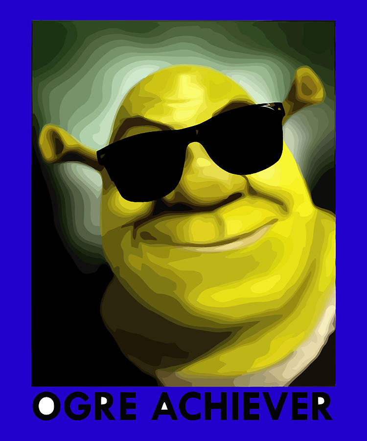 My Favorite People Sexy Shrek Shrek Meme Face Shrek Wazowski Digital Art By Igii Bee Fine Art