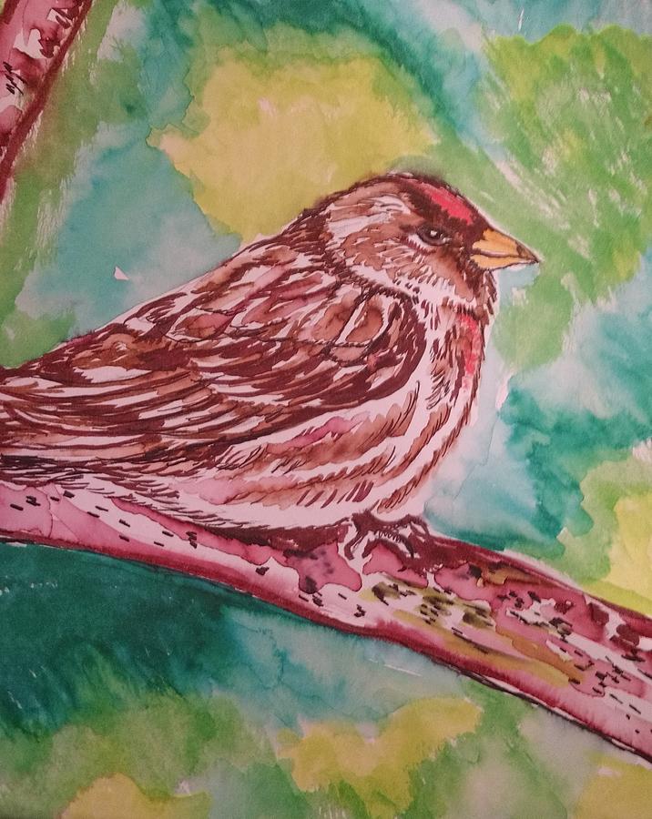 My Feathered Friend Painting by Kevin F Bell