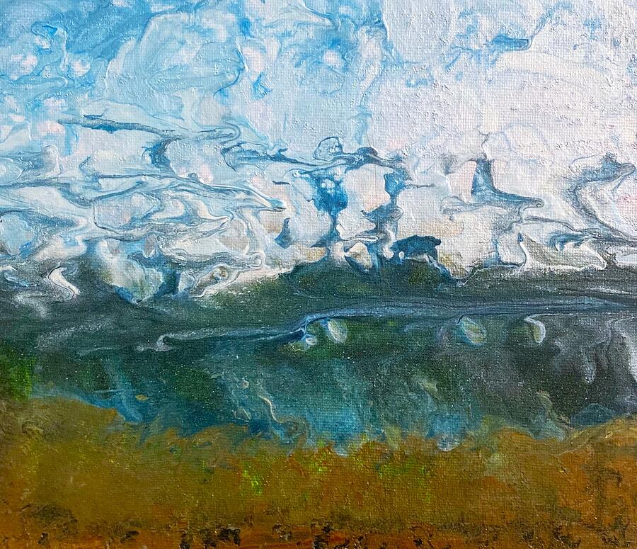 My First Painting Painting by Megan Hale