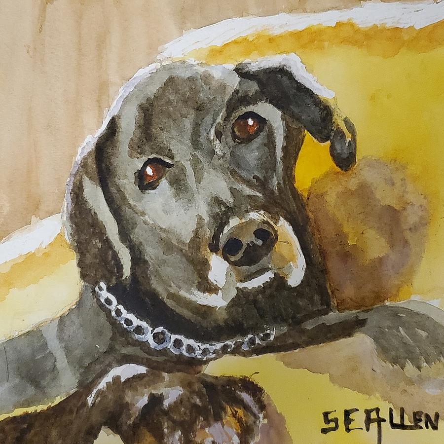 My Friend Jack Painting by Sharon E Allen