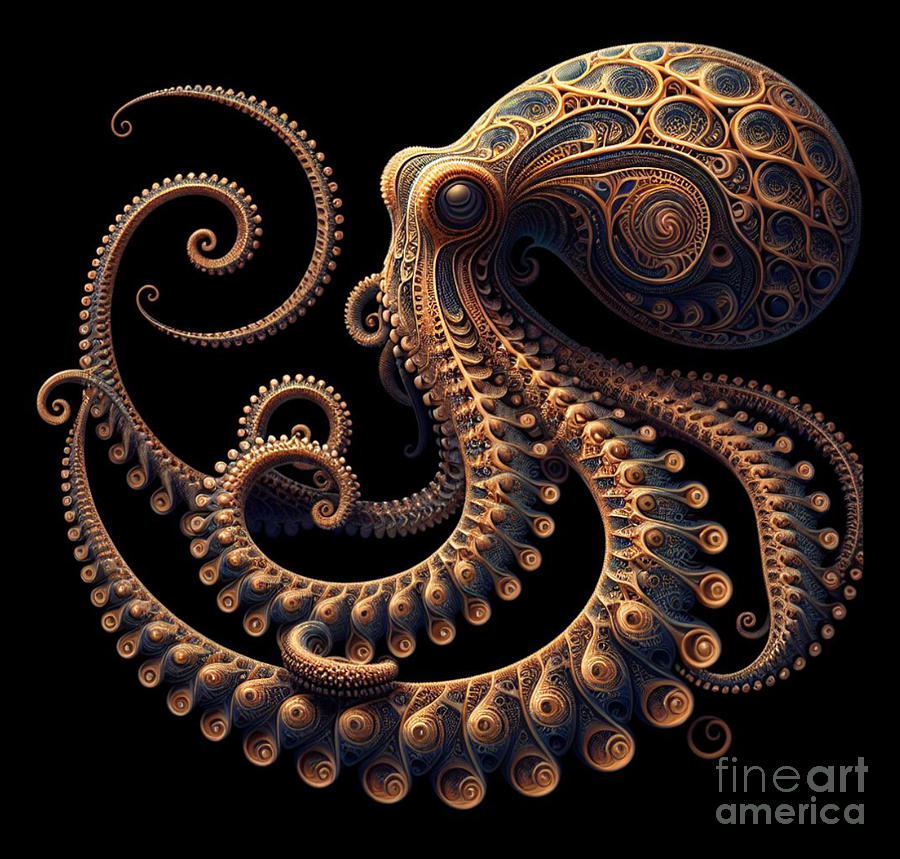 Octopus Photograph - My Friend The Octopus 5 by Bob Christopher