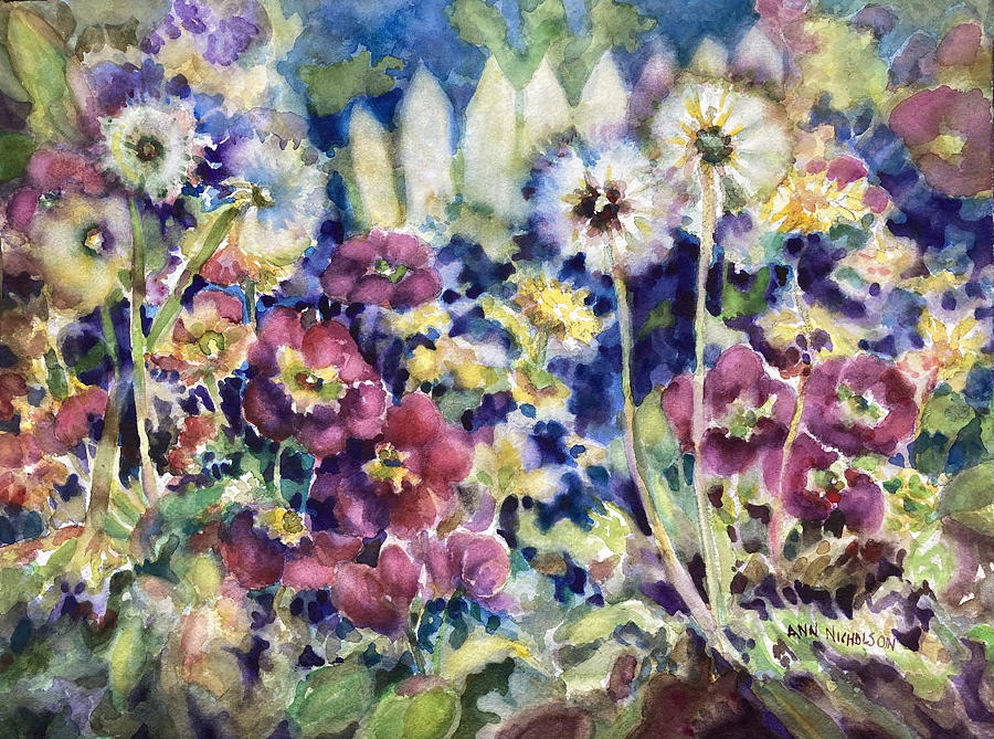 My Garden II Painting by Ann Nicholson