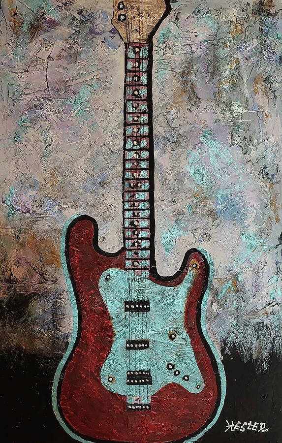 My Guitar Painting by Don HESTER - Fine Art America