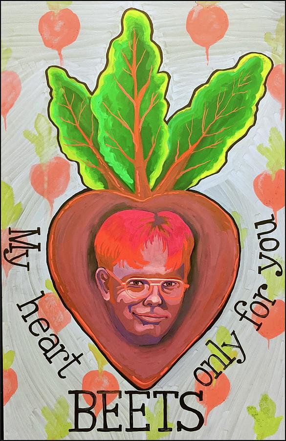 My Heart Beets Only For You Mixed Media by Kirsten Beitler