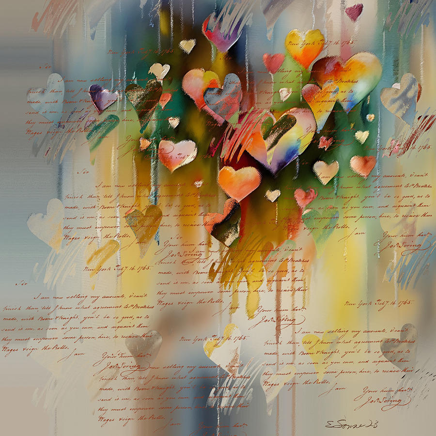 My Heart Will Go On Digital Art by Elaine Sonne - Fine Art America