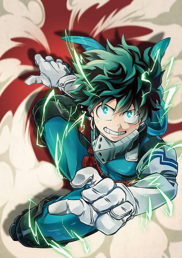 My Hero Academia Digital Art by Andrea Nichols