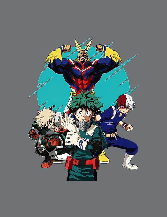 My Hero Academia anime Painting by Mohammed Clarke