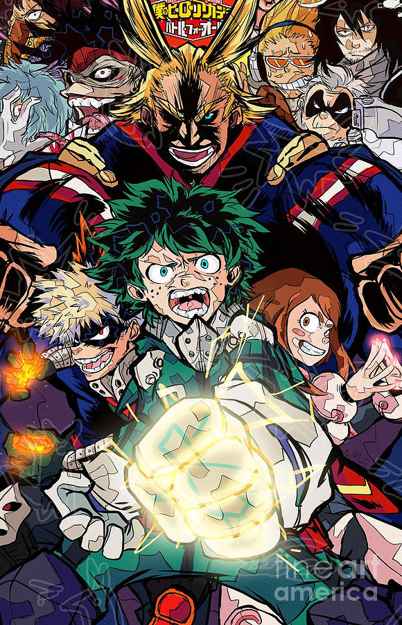 My Hero Academia Digital Art By Son Mai Viet - Fine Art America