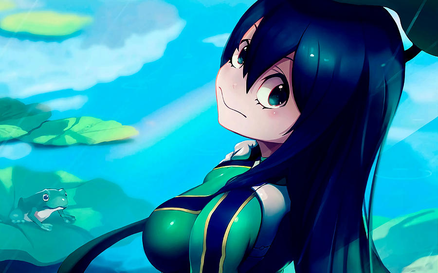 My Hero Academia Tsuyu Asui 3 Poster Painting by Rose Hunt | Pixels