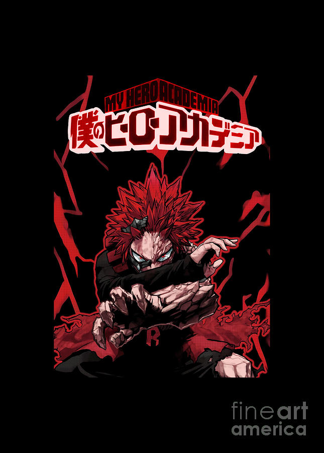 My Hero Eijiro Kirishima Academia Digital Art by Farhan Laksono - Pixels