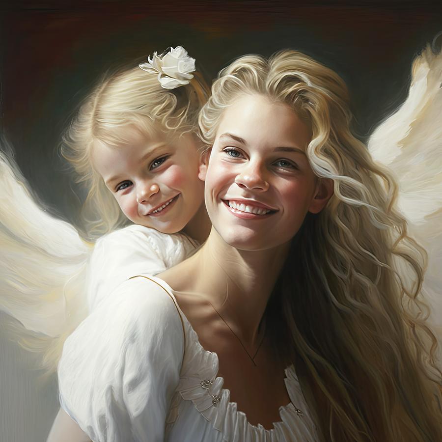 Portrait Painting - My little Angels by My Head Cinema