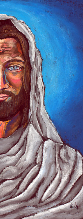 My Lord And Savior - Right Crop Painting by David Hinds
