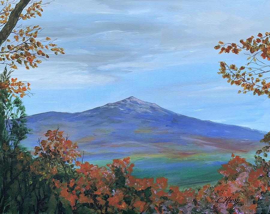 Mount Monadnock  Painting by Christine Kfoury