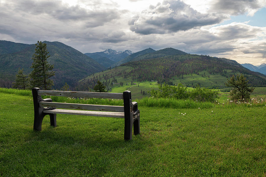 My Mountain Bench Photograph by Kristopher Schoenleber
