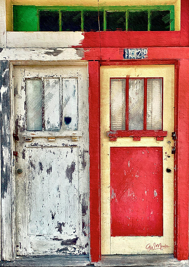 My Neighbors Door II Photograph by GW Mireles