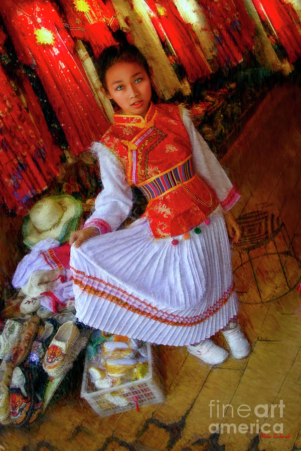 My New Traditional Oipao Dress Photograph by Blake Richards