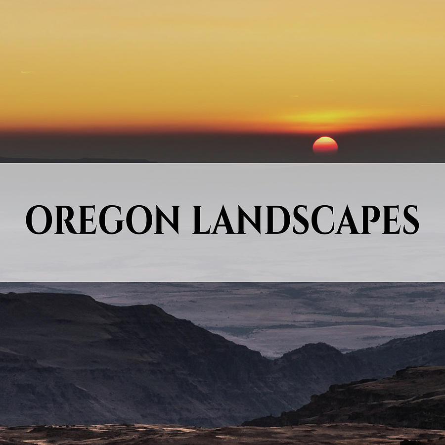 My Oregon Landscapes Collection Logo Photograph by Jason McPheeters