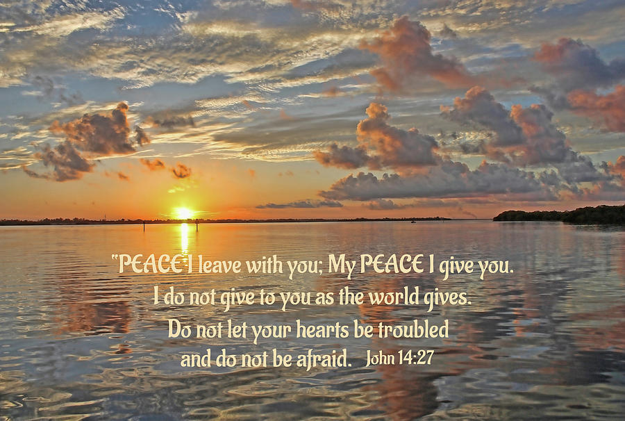 My Peace I Give You Photograph by HH Photography of Florida