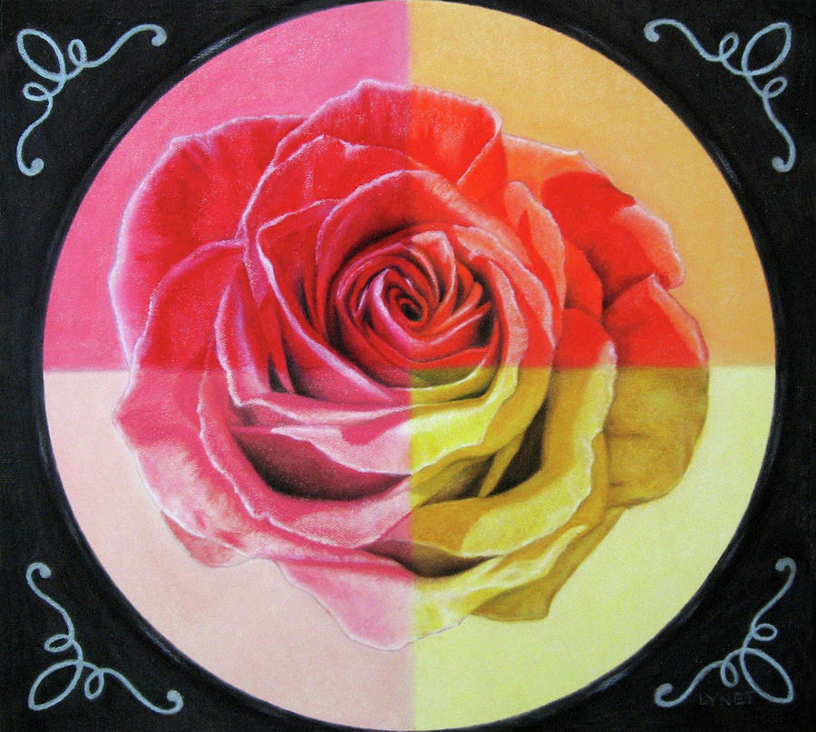 My Rose Painting by Lynet McDonald