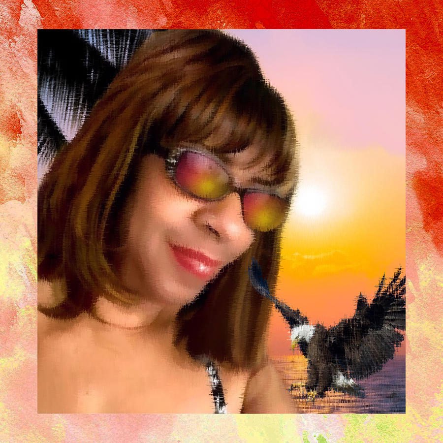 My Selfie In Paradise 102 Digital Art by Gayle Price Thomas