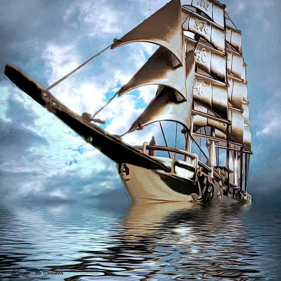 My Ship Comes In Digital Art by Pennie McCracken