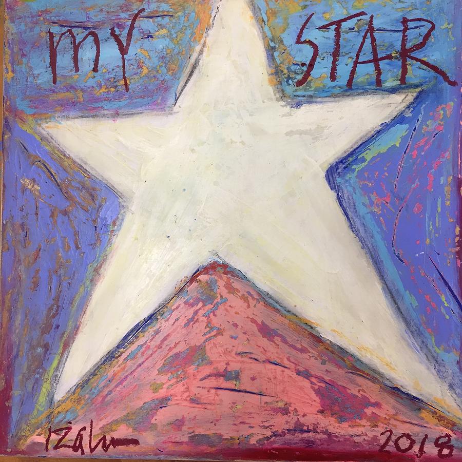 My Star Mixed Media by Lynda Zahn