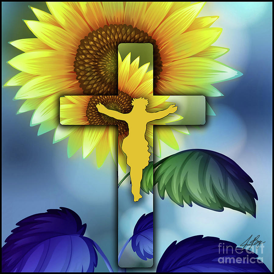 My Sunflower Digital Art by Jennifer Page