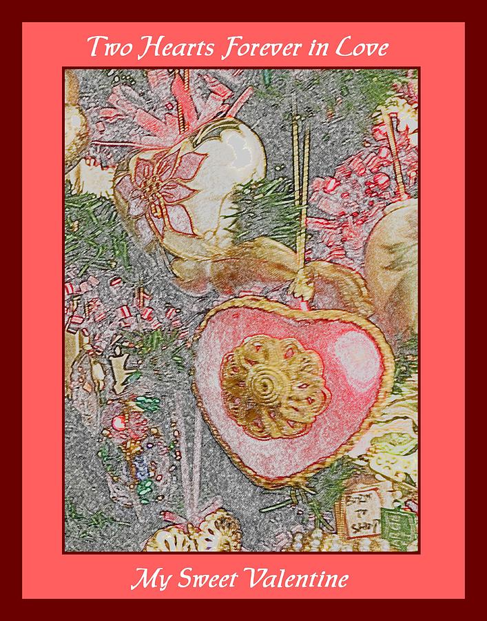 Valentine Digital Art - My Sweet Valentine by Marian Bell Valentine Digital Art - My Sweet Valentine by Marian Bell
