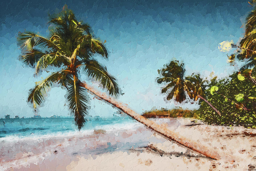 My tropical Heaven - 07 Painting by AM FineArtPrints