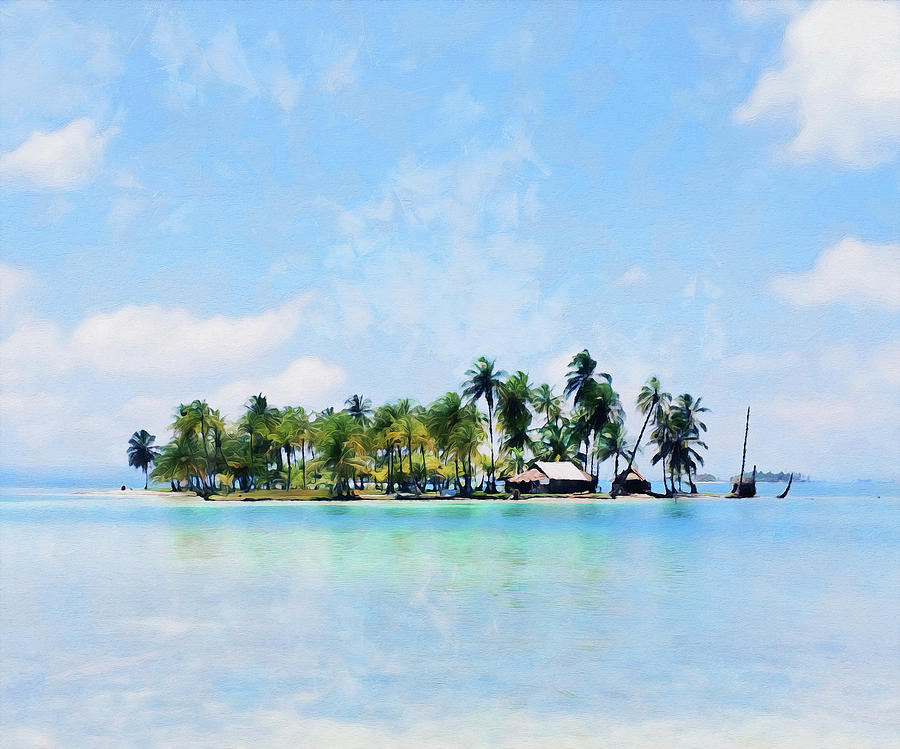 My tropical Heaven - 12 Painting by AM FineArtPrints