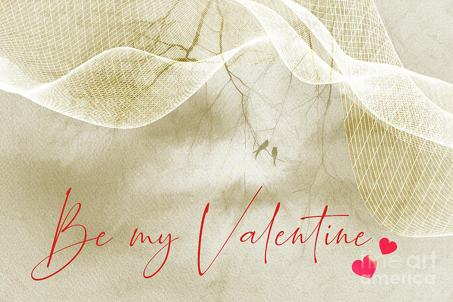 My Valentine Digital Art by Edmund Nagele FRPS