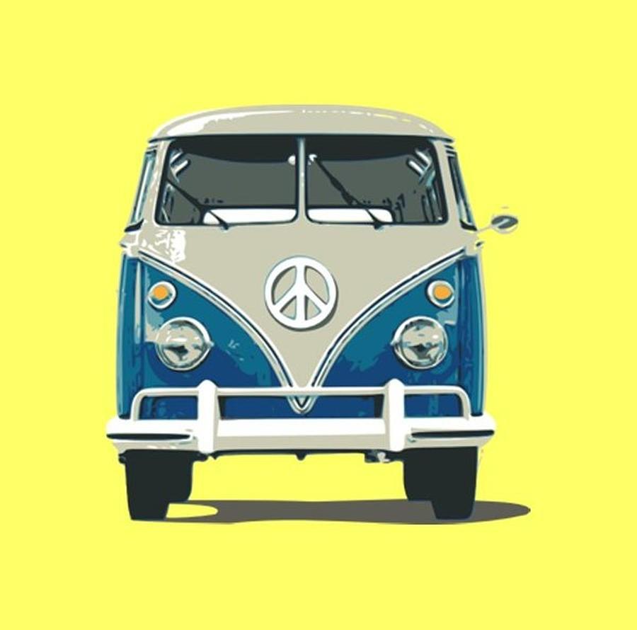 My VW Bus Painting by Thomas Walters - Fine Art America