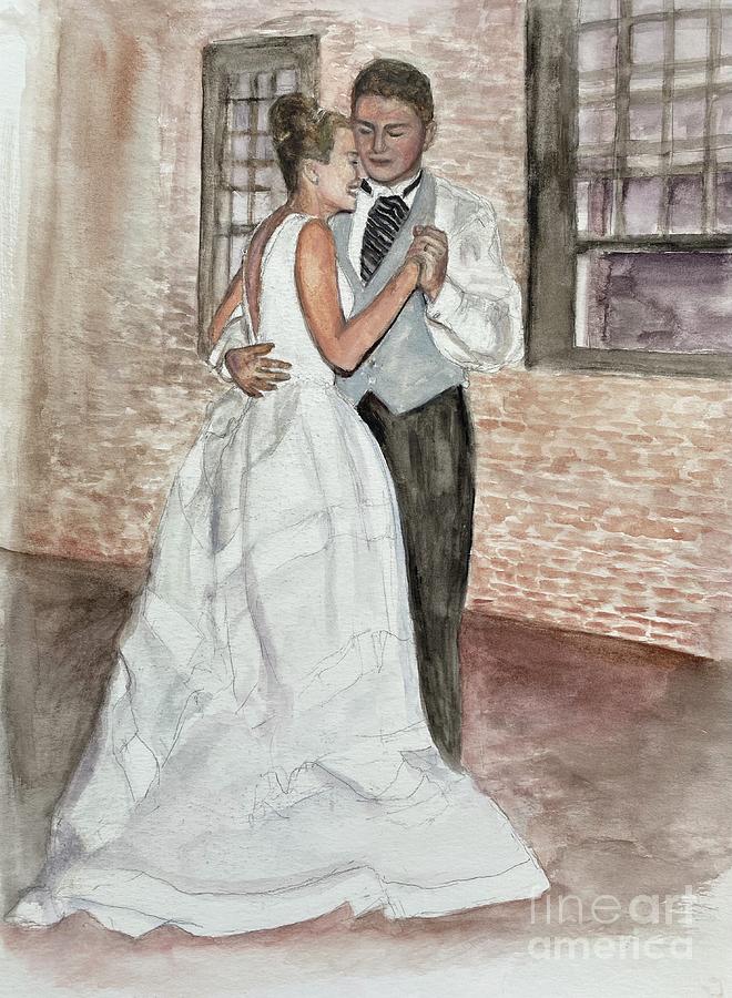 Our Wedding Day Painting by Jamie Derr