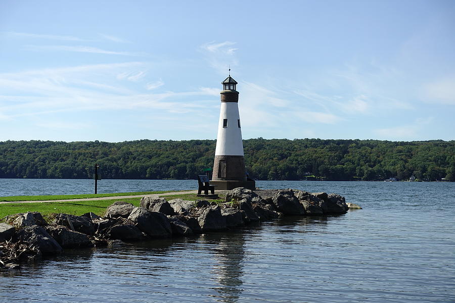 Myers Point Lighthouse Photograph by Patricia Caron