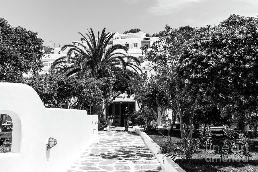 Mykonos Hotel View Photograph by John Rizzuto