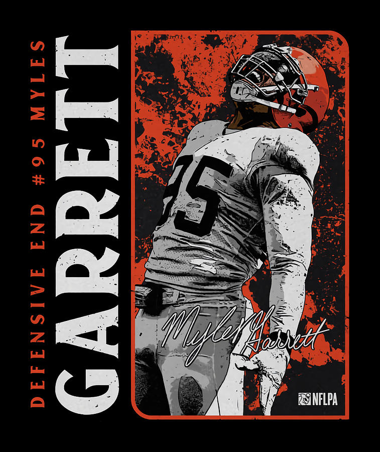 Myles Garrett Vertical Digital Art by Kelvin Kent - Fine Art America
