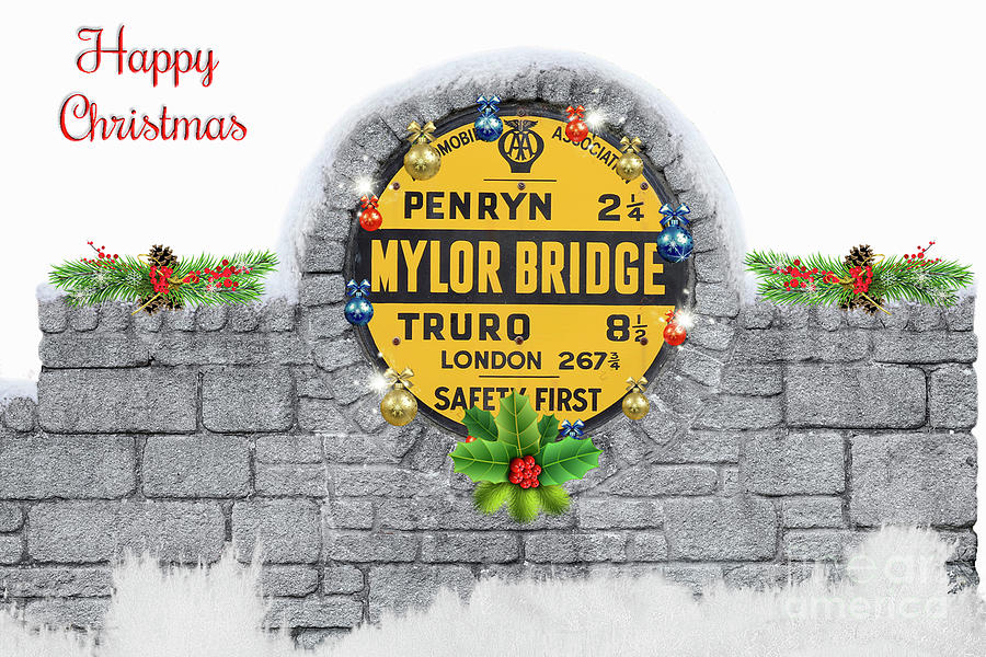 Mylor Bridge Christmas Wish Photograph by Terri Waters