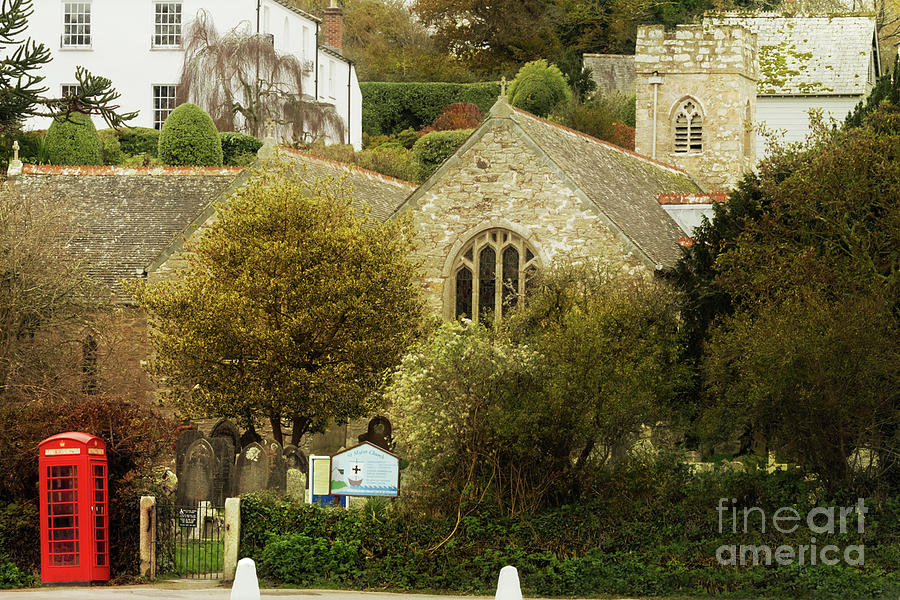 Mylor Church From The Marina Photograph by Terri Waters