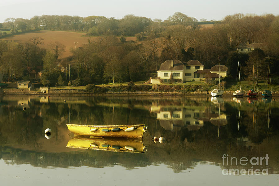 Mylor Creek in April Photograph by Terri Waters