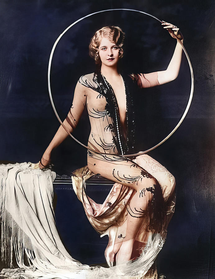Myrna Darby - Ziegfeld Showgirl Digital Art by Chuck Staley