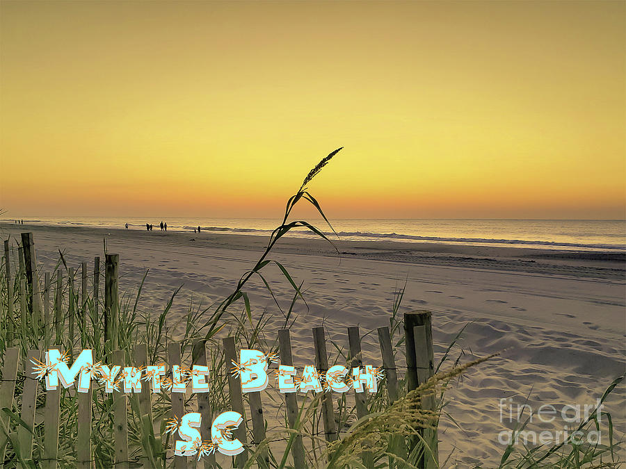 Myrtle Beach memory Photograph by Darrell Foster