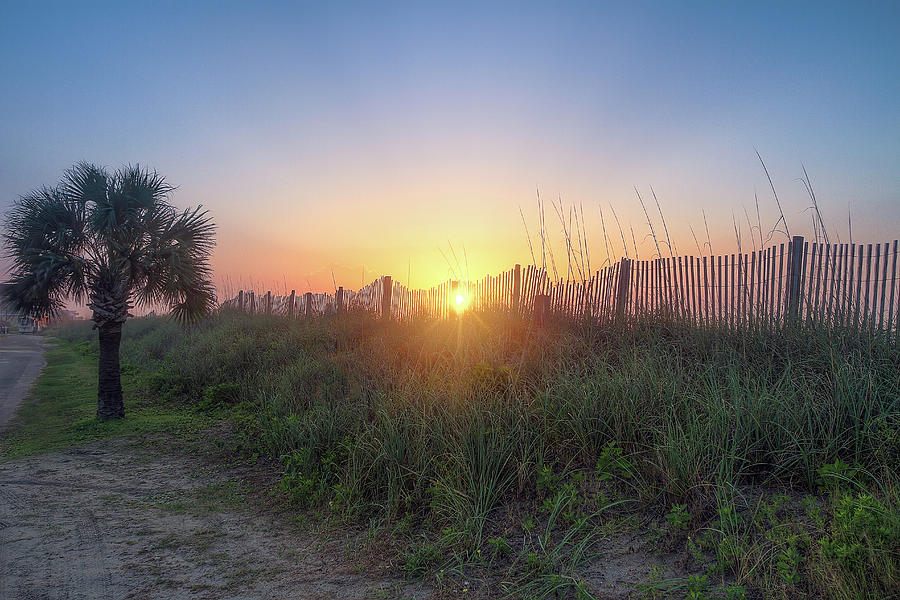 Myrtle Beach Pirateland Sunrise Photograph by Steve Rich