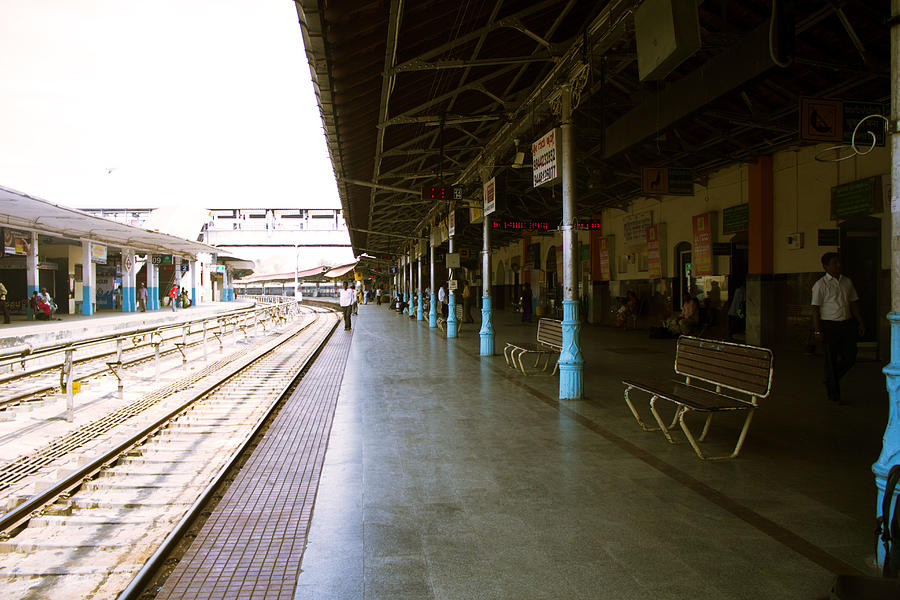 Mysore Train Station Photograph by Veronique Lee