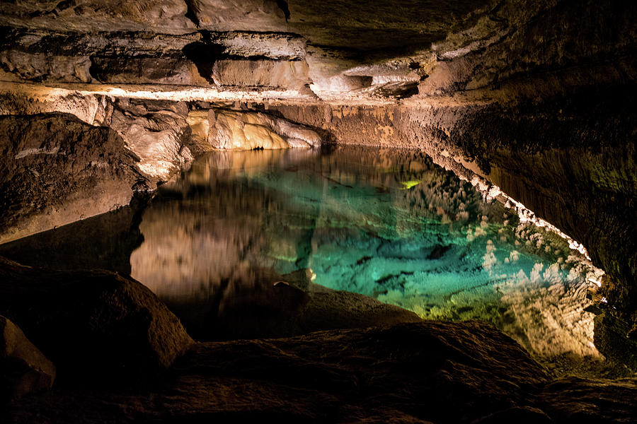 Mystery Cave Lake Photograph by Flowstate Photography